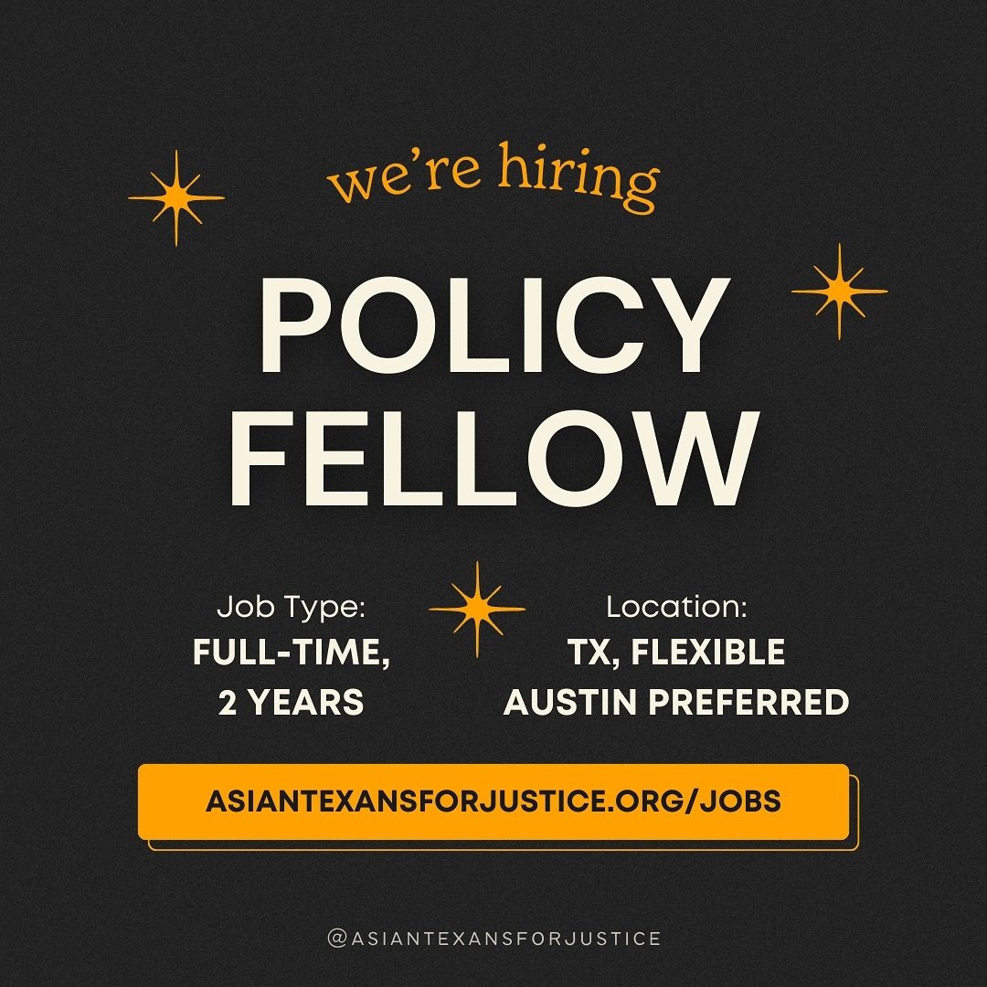 🌍✨ Passionate about shaping impactful policies and making a difference? 📣 Join our team as a Policy Fellow! 

We&rsquo;re seeking a talented individual to conduct research, analyze policy and data, contribute to ATJ&rsquo;s public policy agenda, an