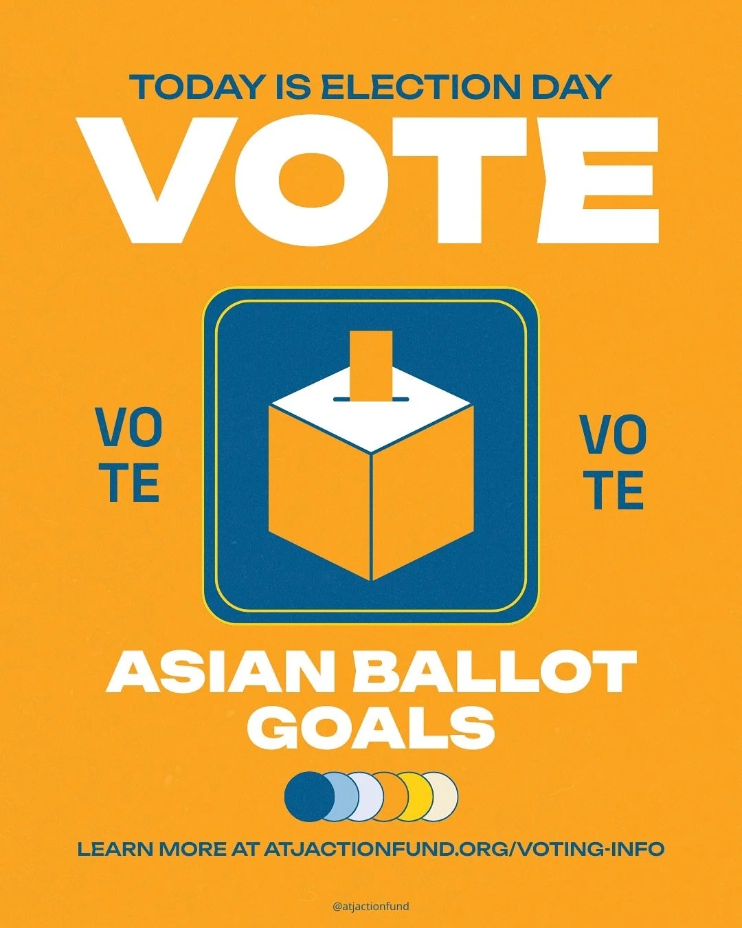 It&rsquo;s ✨Election Day✨, y&rsquo;all 

Grab your ID, print out our guide, and let&rsquo;s hit those #AsianBallotGoals together at the polls TODAY! 

Swipe ➡️ for our quick Election Day checklist + hotlines &mdash; and don&rsquo;t forget to download