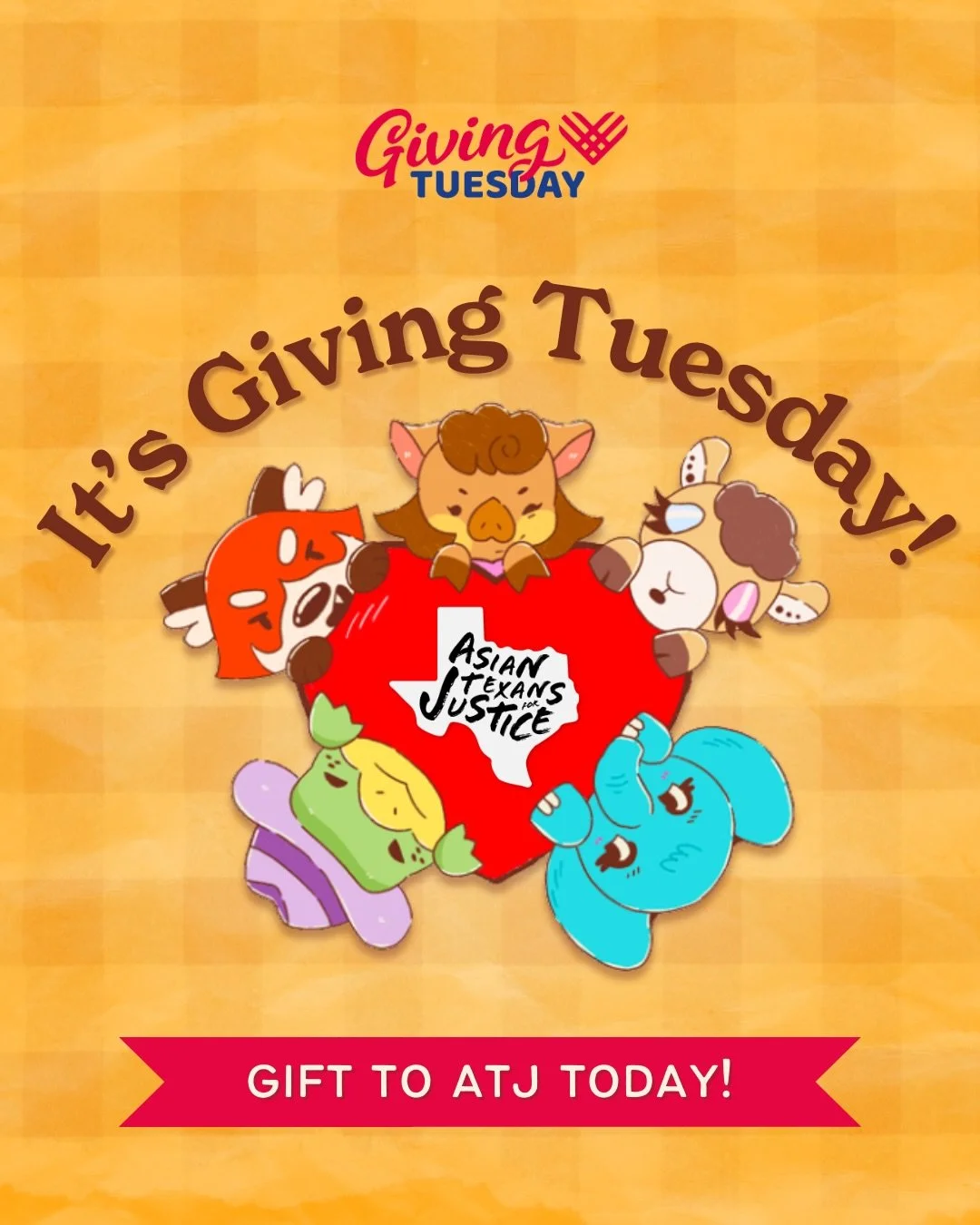 It&rsquo;s Giving Tuesday &mdash; and your gift goes farther than ever. 💛✨

We&rsquo;re aiming to raise $5,000 for Asian Texans for Justice, fueling civic education, youth leadership, and community mobilization across Texas. From in-language resourc