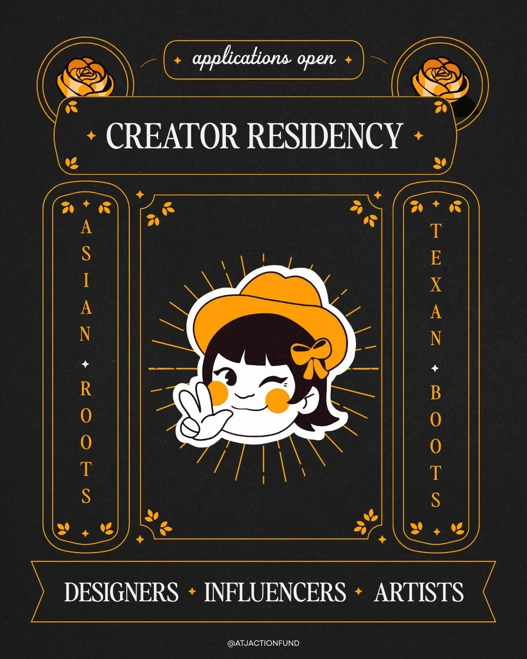 Creators, this one&rsquo;s for you 👀✨

ATJ is launching our 2026 Creator-in-Residence Program &mdash; a paid opportunity for digital creators, artists, and influencers to turn your content into real-world impact! 

We&rsquo;re selecting 10 creators 