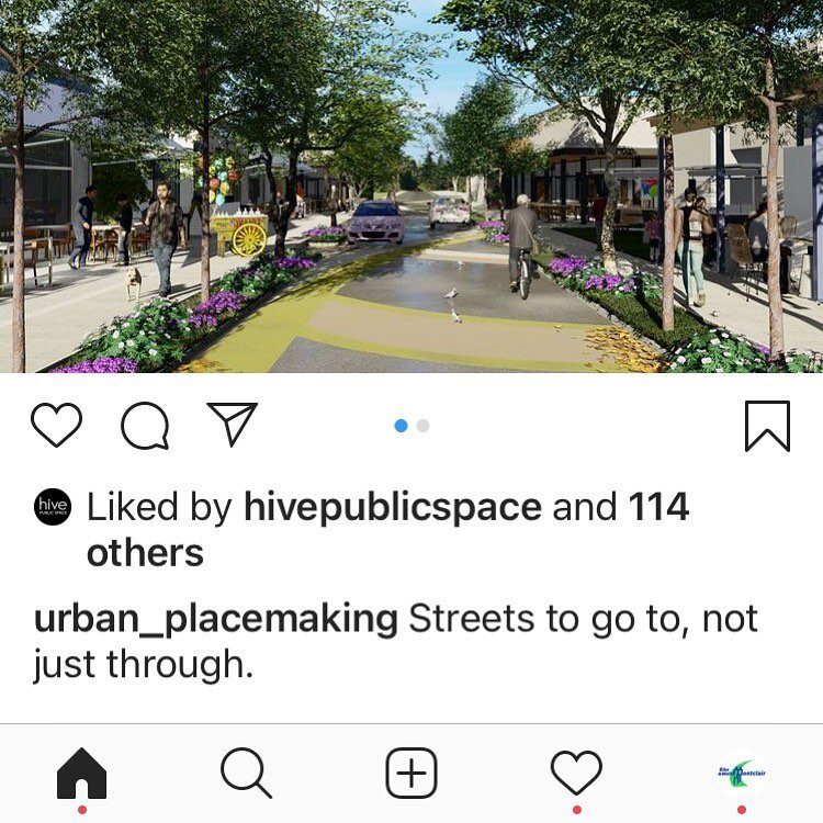 So, we know that as great as this street is, this is not something that could, or@even should, be done on ALL our streets, as we at BWM are often accused of advocating for,
But how about doing it on just ONE?