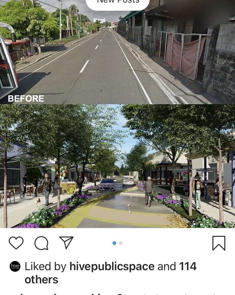 So...we know this is not something that could@or even should be done on ALL our streets, as we at BWM are often accused of advocating for, but how about doing it on ONE!