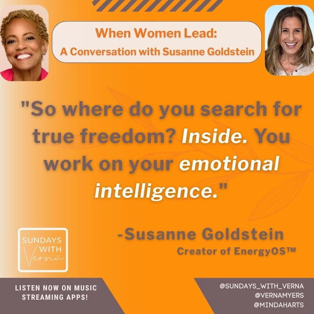 Sundays with Verna: When Women Lead: A Conversation with Susanne Goldstein 