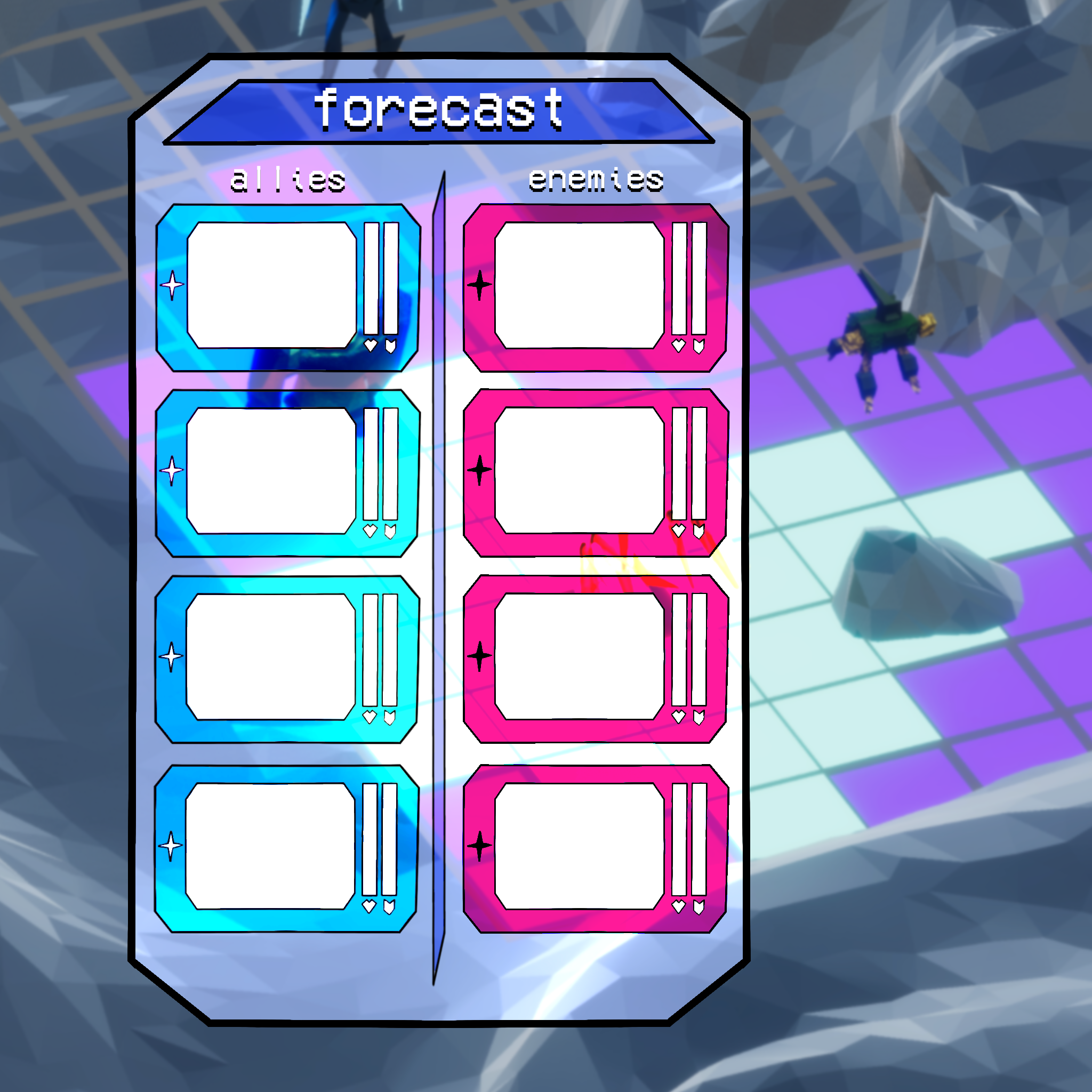 habit of force (sabrefish studios) — user interface design