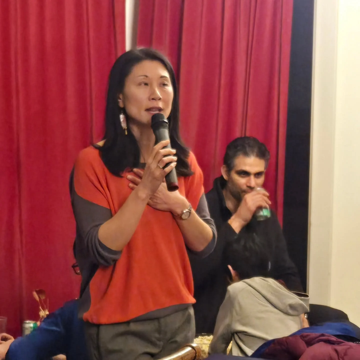 My heart is full from all the words and support and encouragement I received last night at our art-making event! A big thank you to everyone who showed up and for asking such engaging questions.

I couldn't have imagined a better event, and I think e