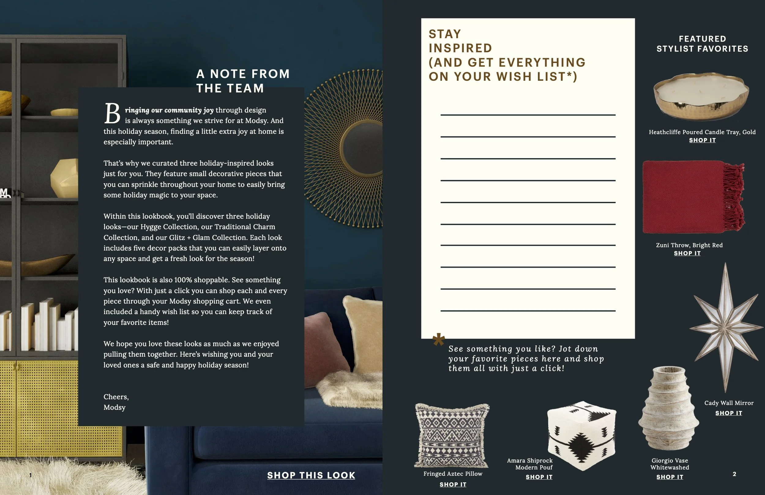 Digital Holiday Catalog — Madeline Warner