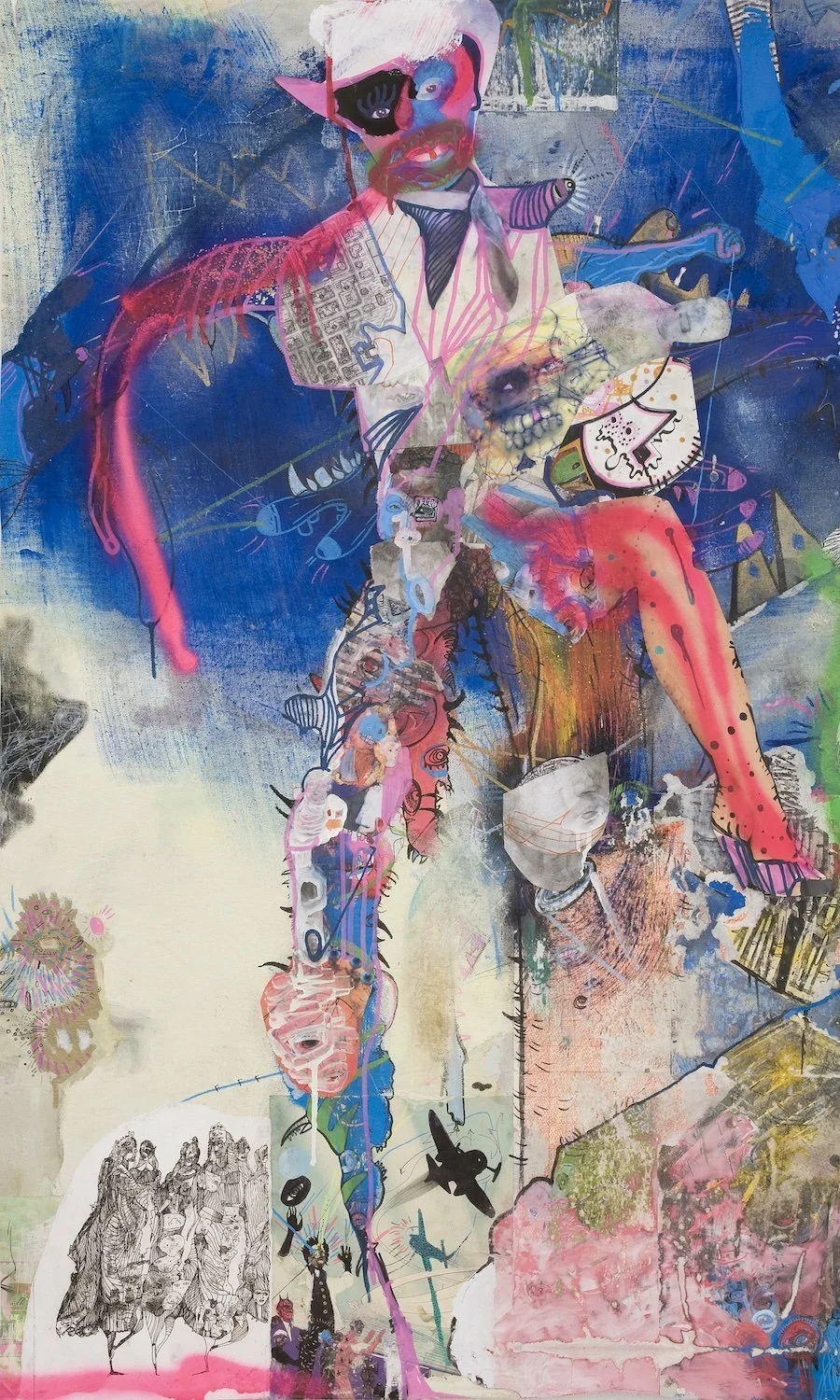 Large Works Michael Alan Alien