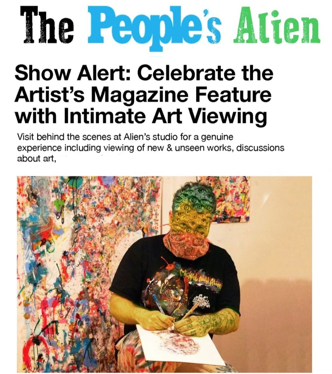 The People's Alien - virtual art show