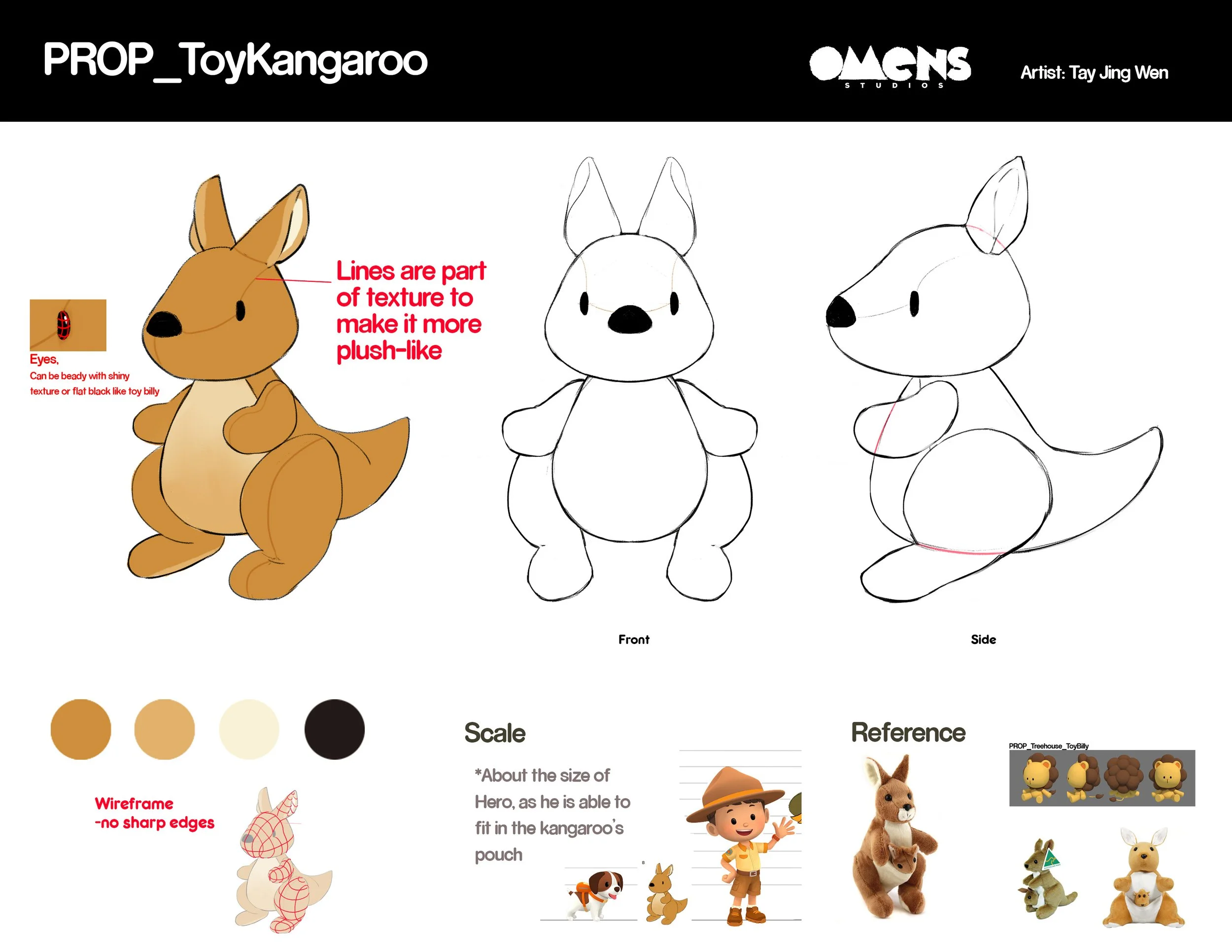 Final pass for the Kangaroo Doll