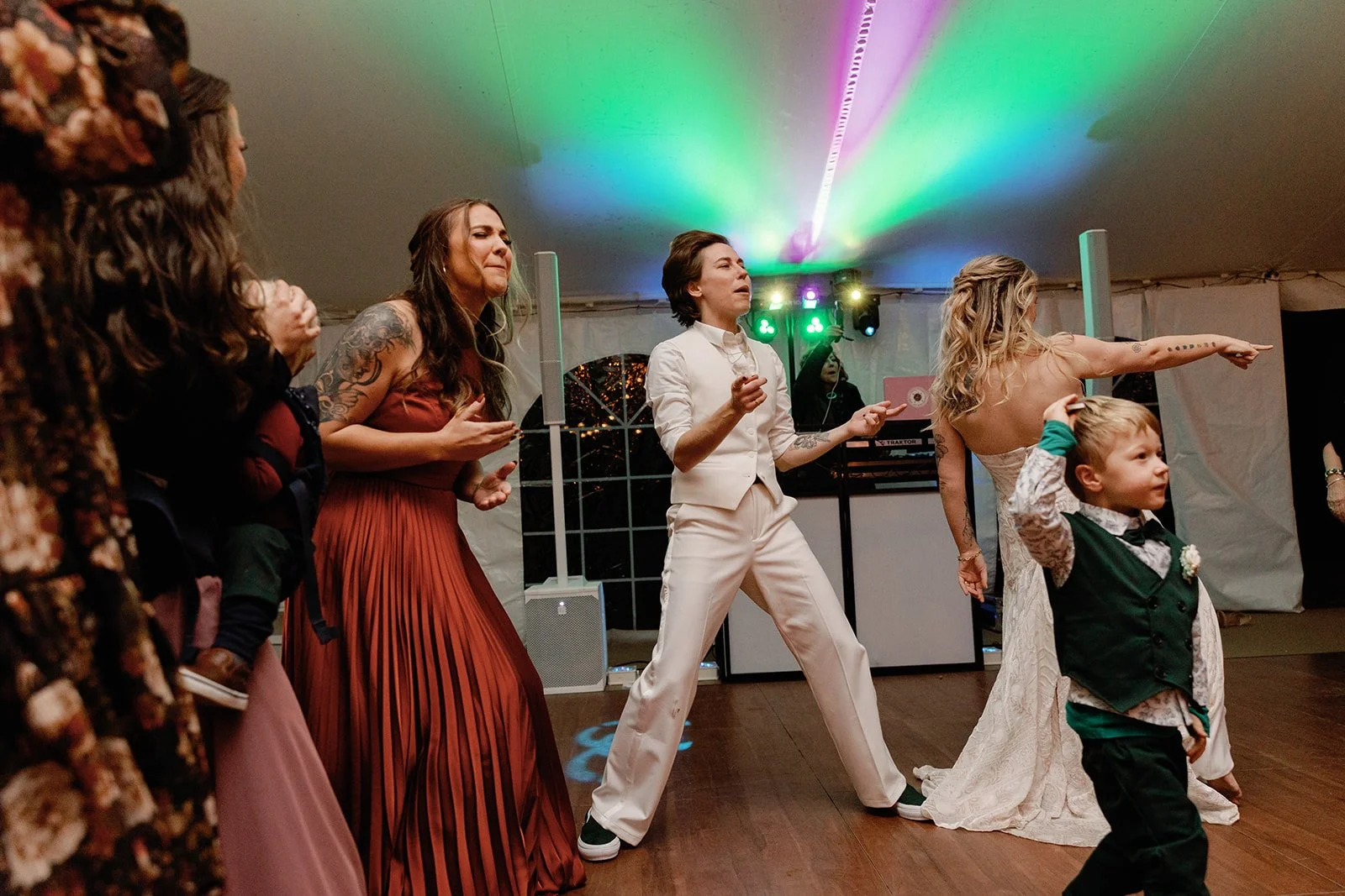 Emily & Sarah - Maddie Kay Photography - JuneBug Retro Resort, Weaverville, NC