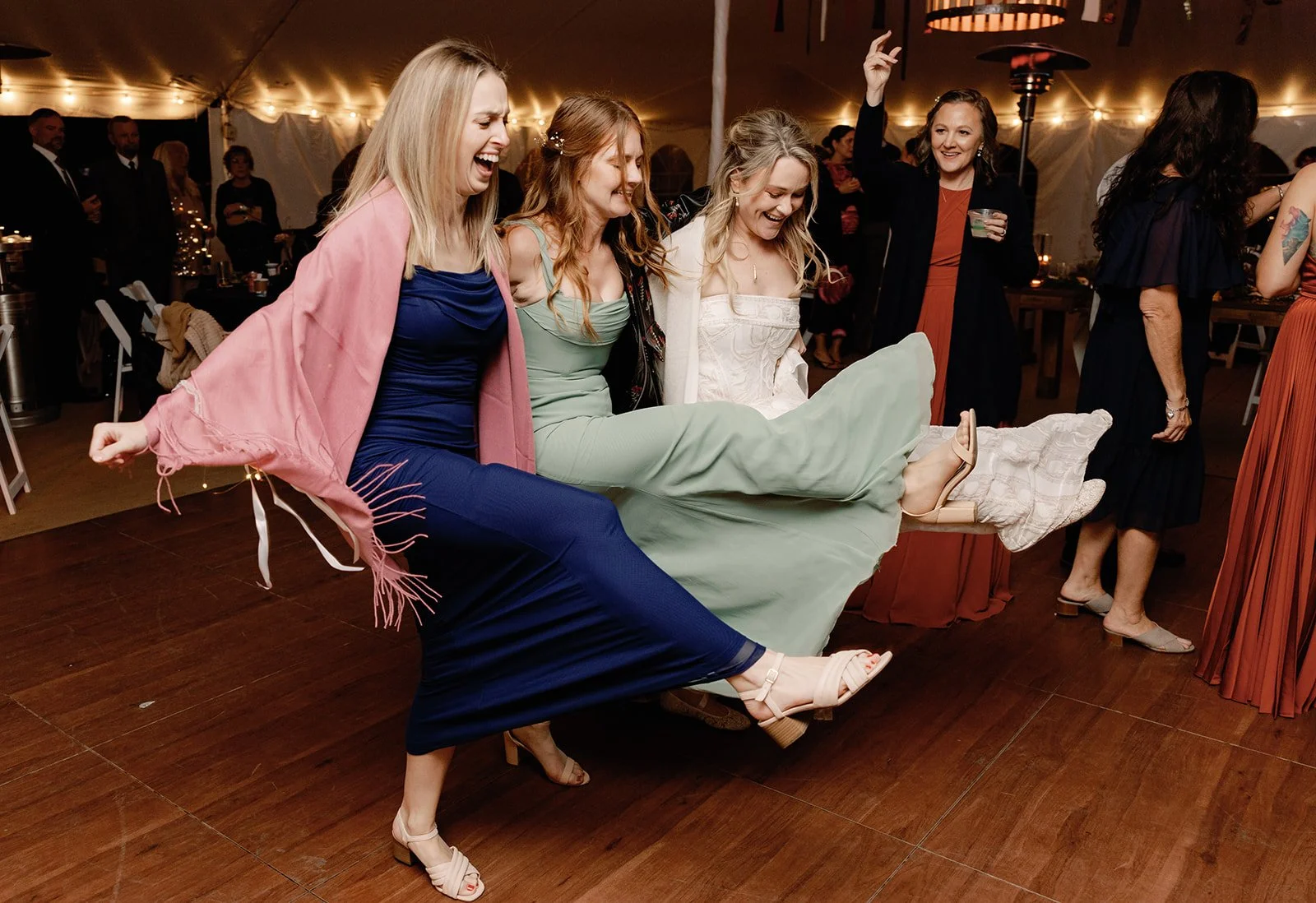 Emily & Sarah - Maddie Kay Photography - JuneBug Retro Resort, Weaverville, NC