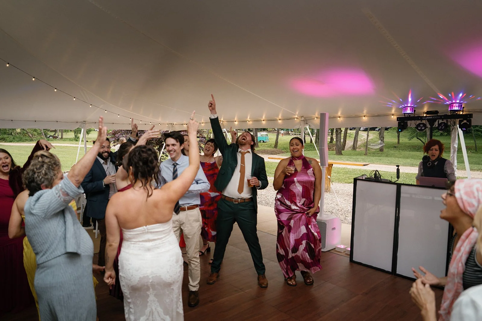 Kyle & Megan - Jules & Conrad - JuneBug Retro Resorts, Weaverville, NC