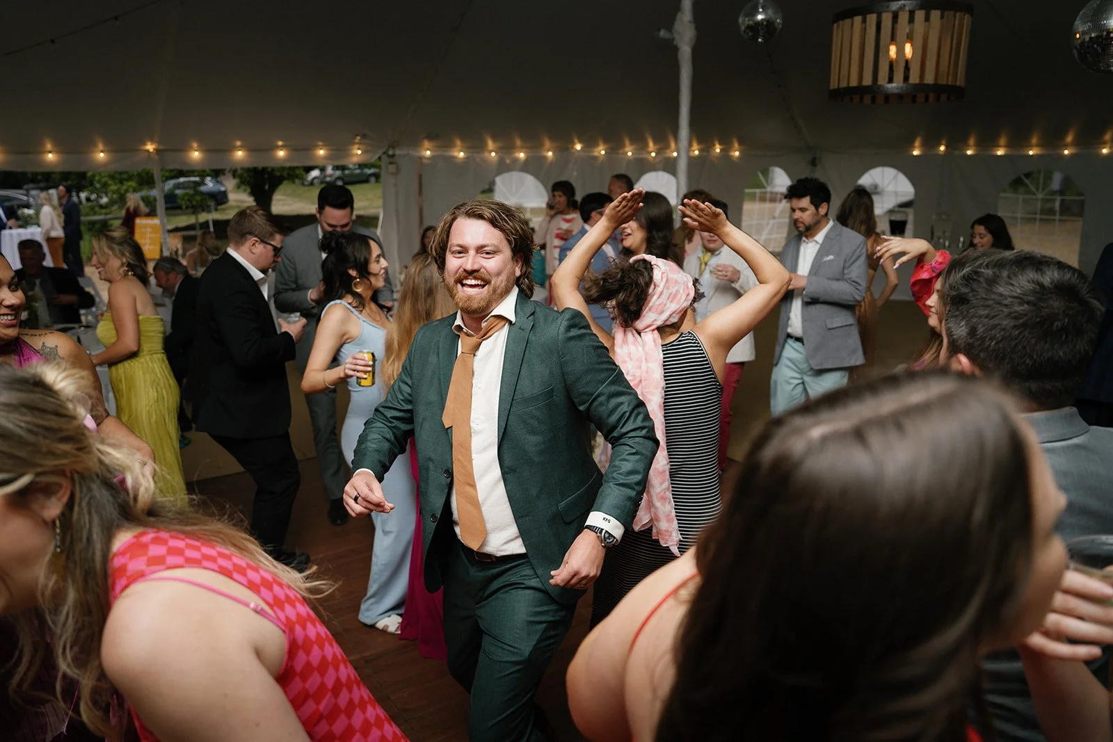 Kyle & Megan - Jules & Conrad - JuneBug Retro Resorts, Weaverville, NC