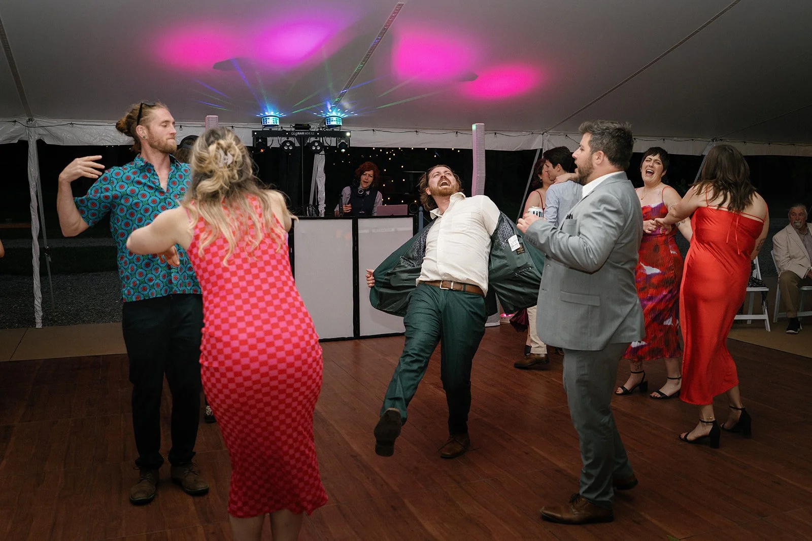 Kyle & Megan - Jules & Conrad - JuneBug Retro Resorts, Weaverville, NC