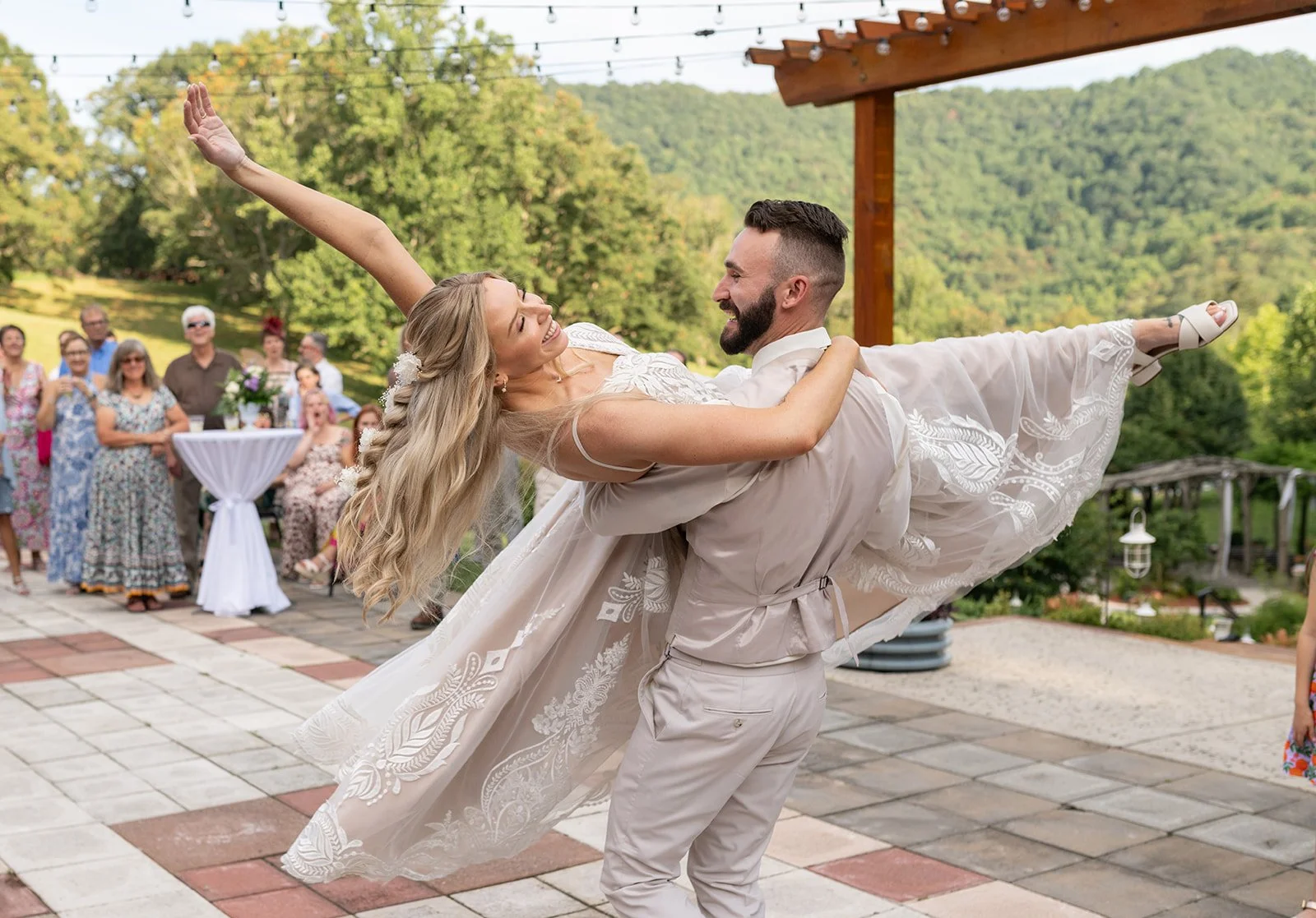Alissa & Joe - Balsam Mountain Photography - Timber Hall 