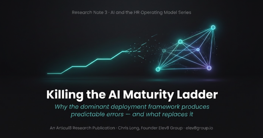 Killing the AI Maturity Ladder