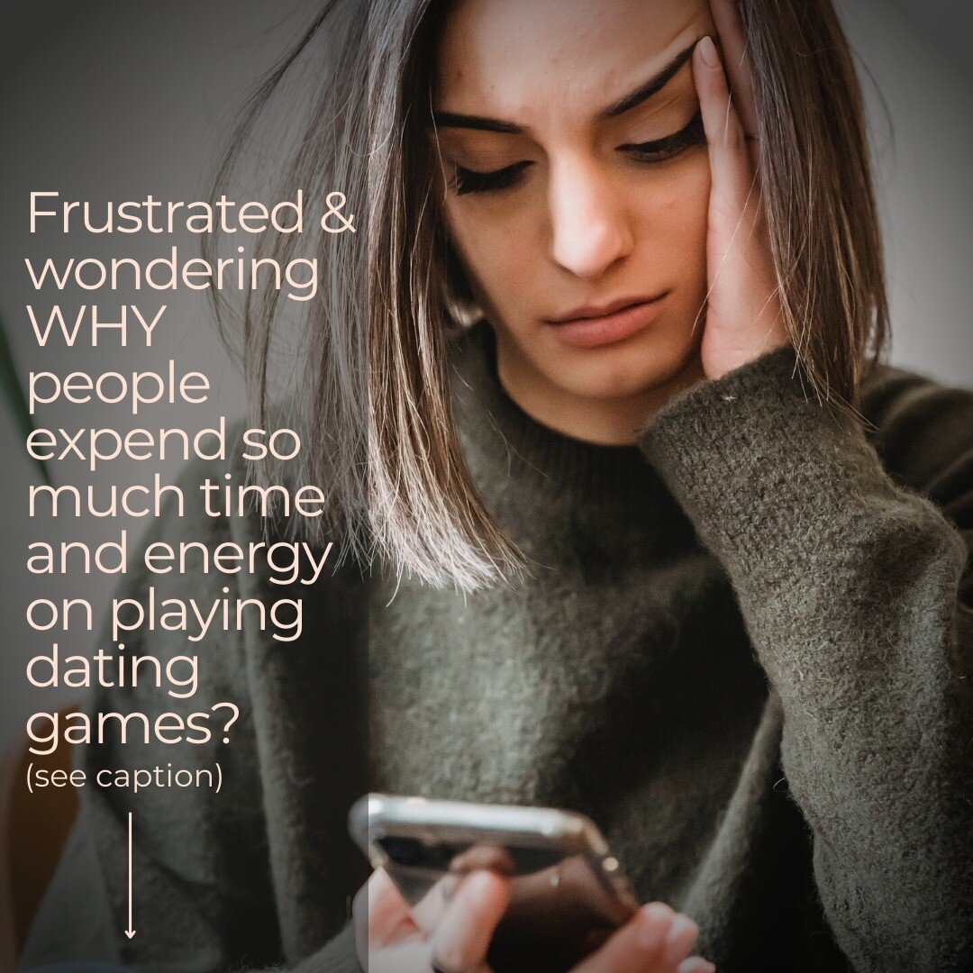 When it comes to dating mind games, do you ever find yourself frustrated &amp; searching for answers?😠 Wondering WHY people expend so much time &amp; energy on playing games?! 😤

We got you 💞

Whether the person is knowingly or unknowingly playing