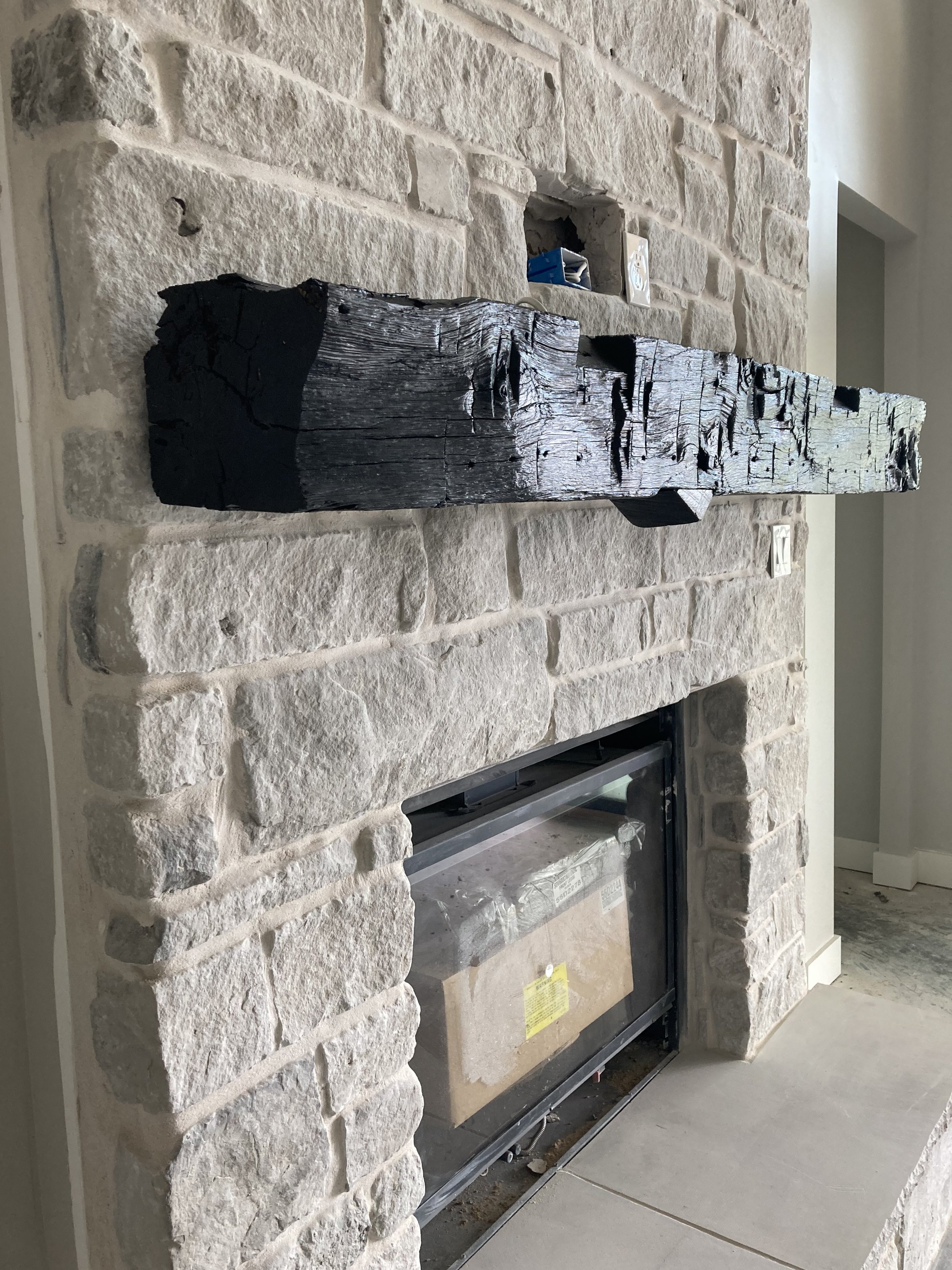 Reclaimed Fireplace Mantel