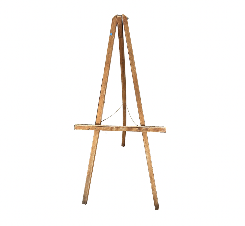 Red Sign Easel — The Woodlands