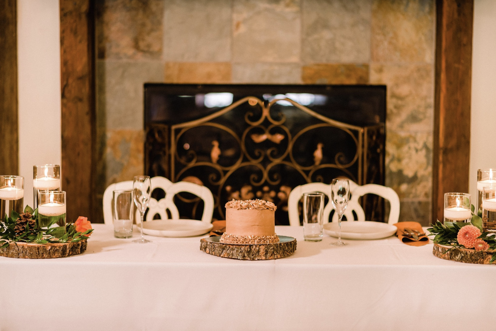 White Sweetheart Chairs