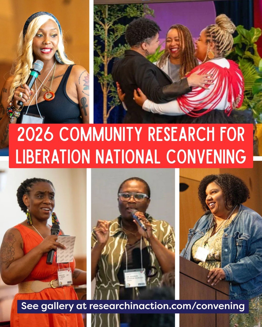 To capture the essence of the Community Research for Liberation National Convening, we were privileged to work with Roosevelt Mansfield, a brilliant local photographer. Relive the joy or see how this experience connected participants from across the 