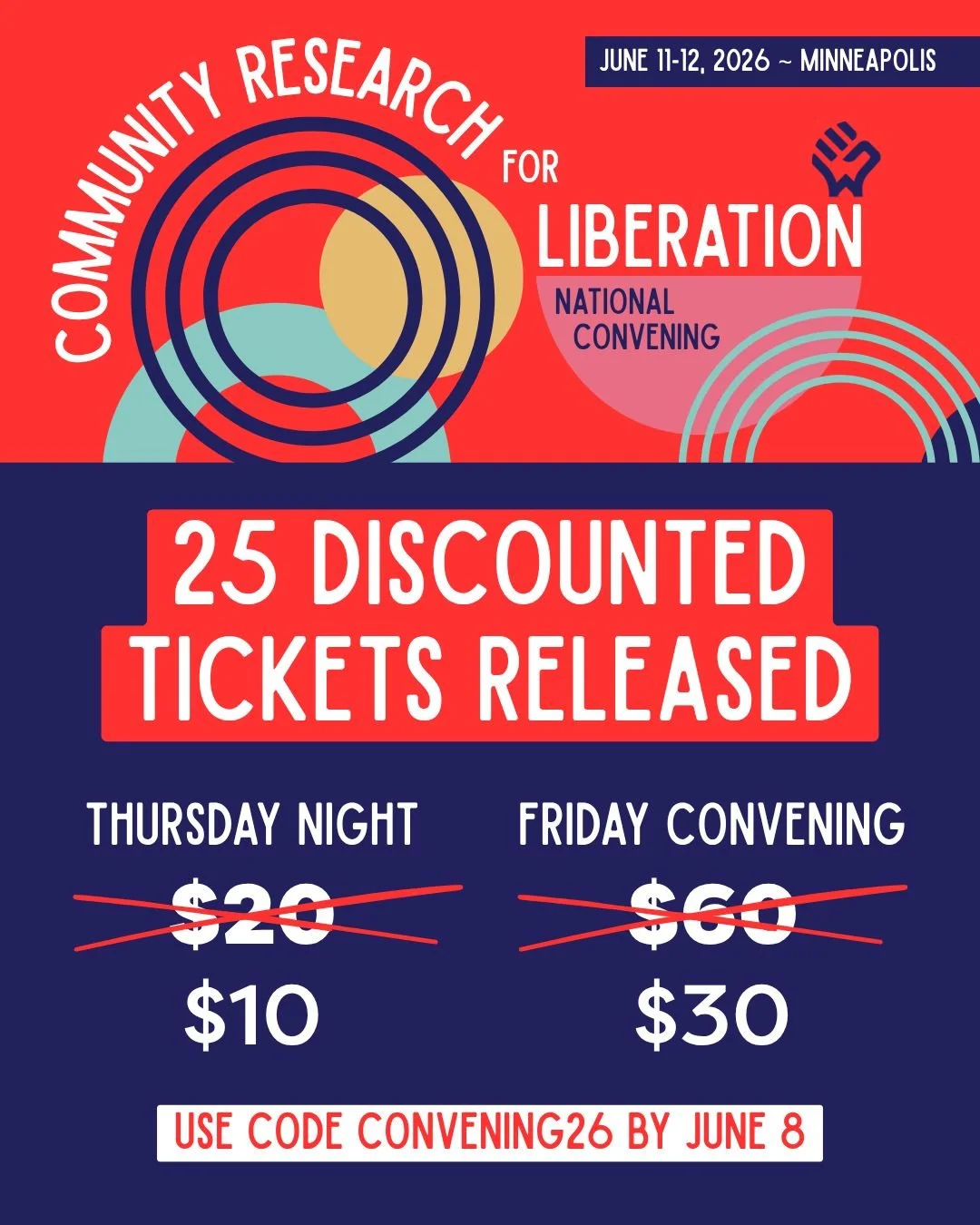 For too long, national conferences focused on research have excluded those most impacted by injustice. At Research in Action, we're committed to making our spaces accessible to community members who have never been invited to the table to shape solut