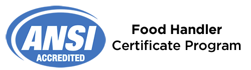 ANSI Accredited Food Handle Certificate Program