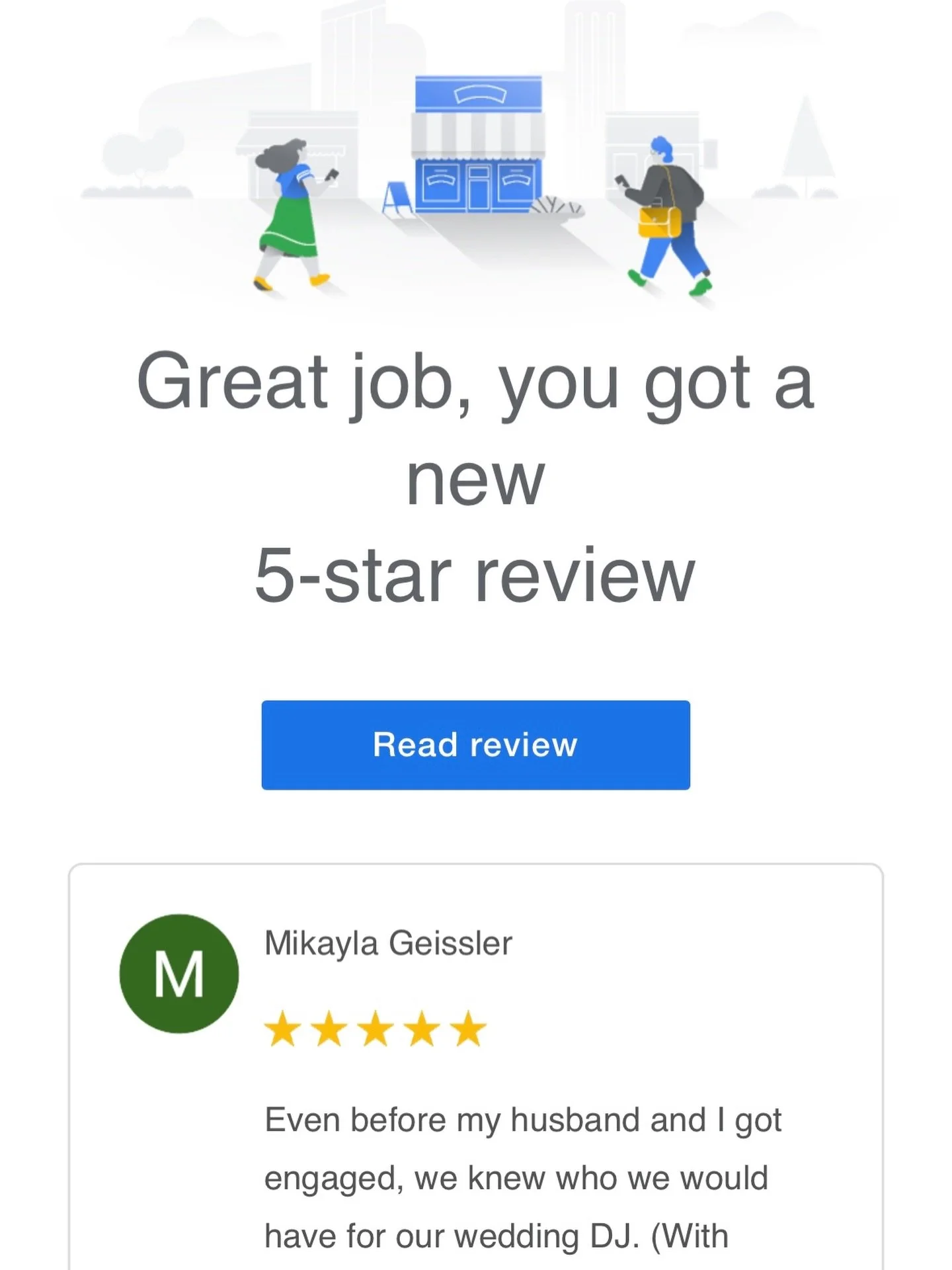 &ldquo;What&rsquo;s the best gift I can give my vendors?&rdquo;

⭐️ ⭐️ ⭐️ ⭐️ ⭐️ 

5 Stars! 

When we get notifications like this, we feel like a kid on Christmas morning! 🥹

We love what we do and when we get to revel in it and share that passion to