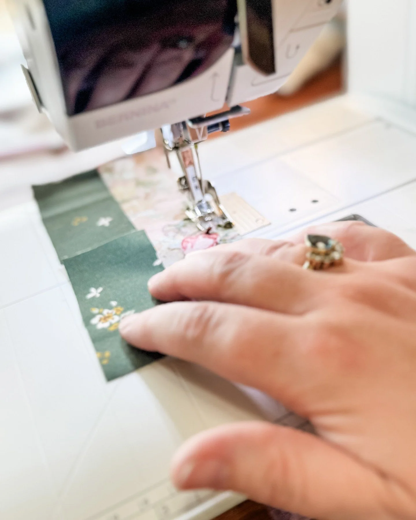 The first seams are always one of my favorite steps.

After all the measuring and cutting, this is where things start to come to life. Pieces that didn&rsquo;t seem connected before begin to fit together, and the design starts to take shape. I especi