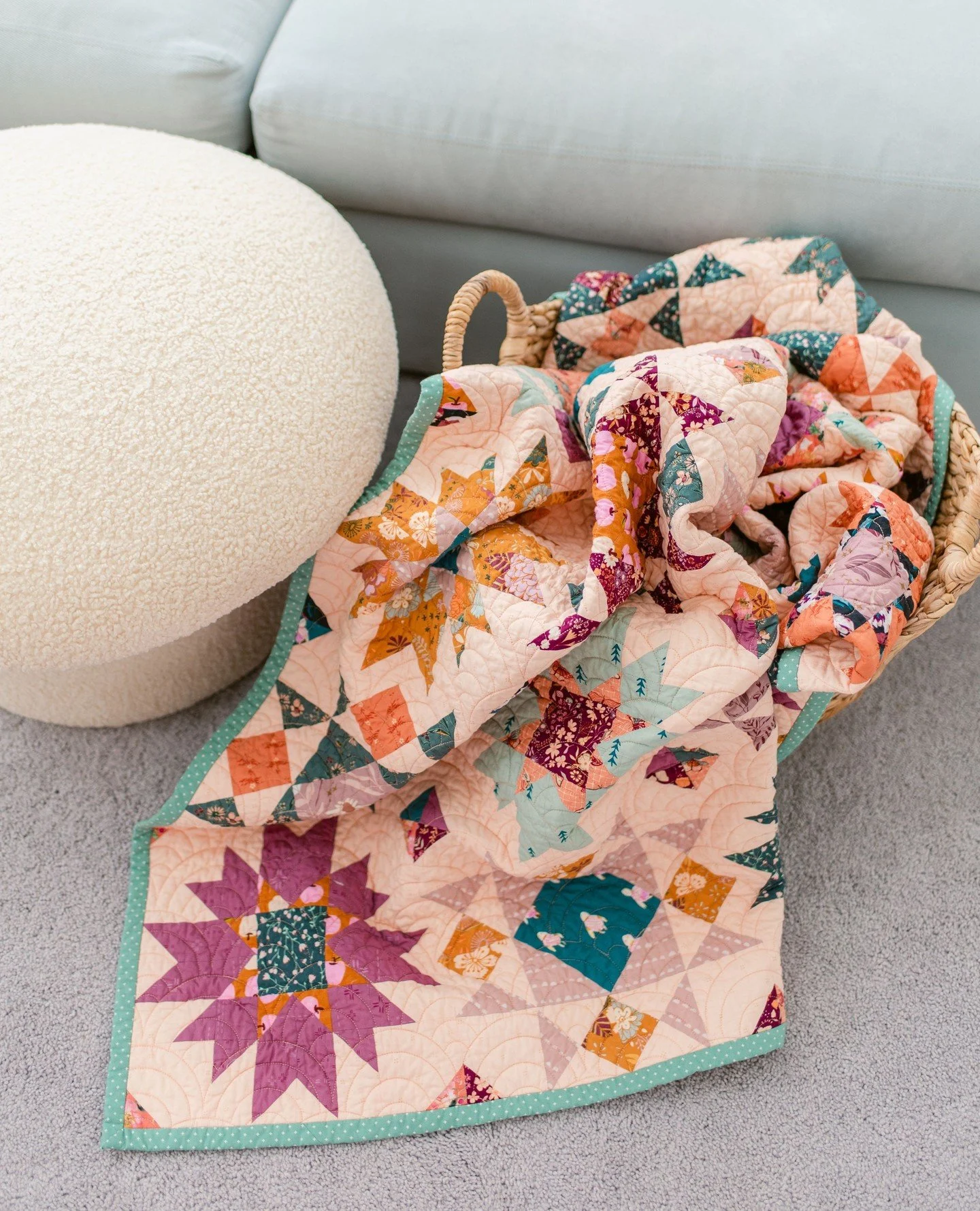 Like I'm guessing most of you, I'm juggling a lot around here, and I don&rsquo;t always get everything right&mdash;but I can still make something beautiful.⁠
⁠
There are a lot of days where this business, and sewing in general, fits into the margins.