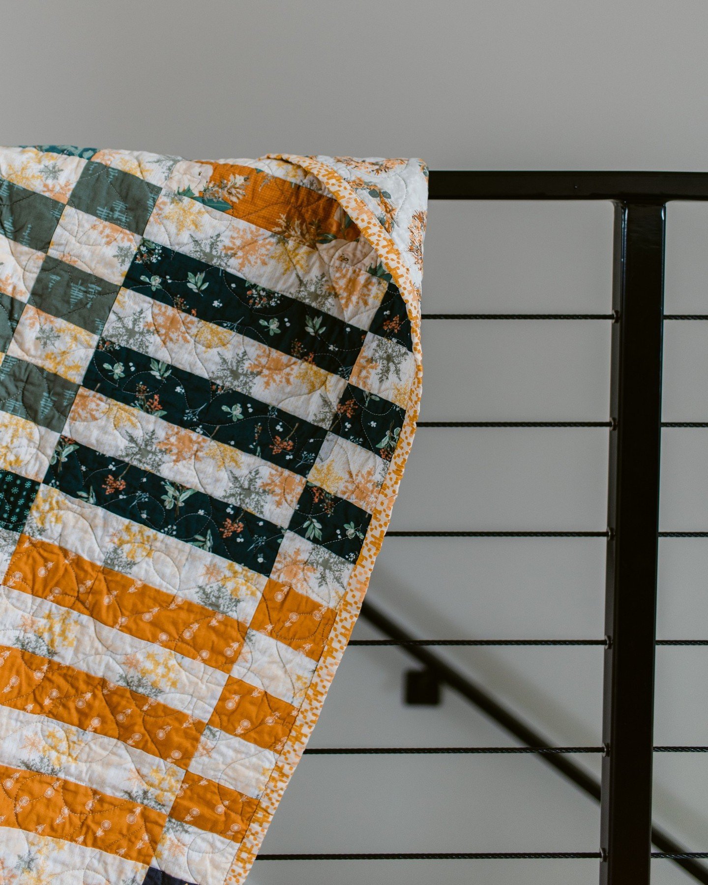 A finished quilt does not need perfect points to become someone&rsquo;s favorite thing in the house.

It just needs warmth.
Care.
Time.
Love stitched into it.

I think a lot of quilters quietly carry around the idea that they&rsquo;re supposed to &ld