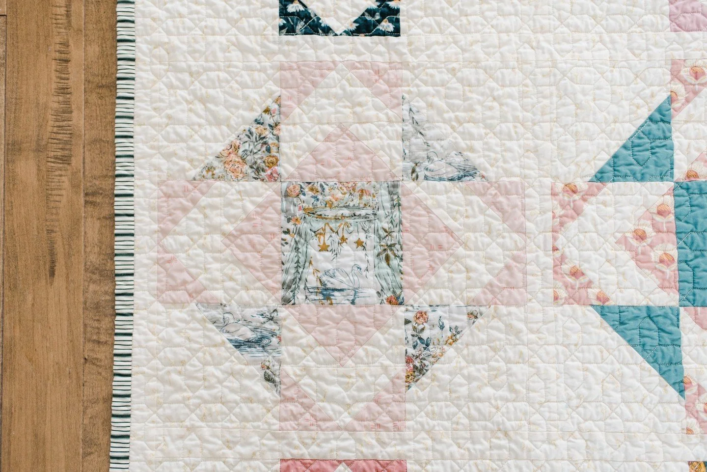 I don&rsquo;t think people remember quilts because the seams matched perfectly.

I think they remember how the quilt made them feel.

Comforted.
Celebrated.
Loved.
Safe.
Thought of.

That&rsquo;s the part that matters most to me.

#quiltingcommunity 