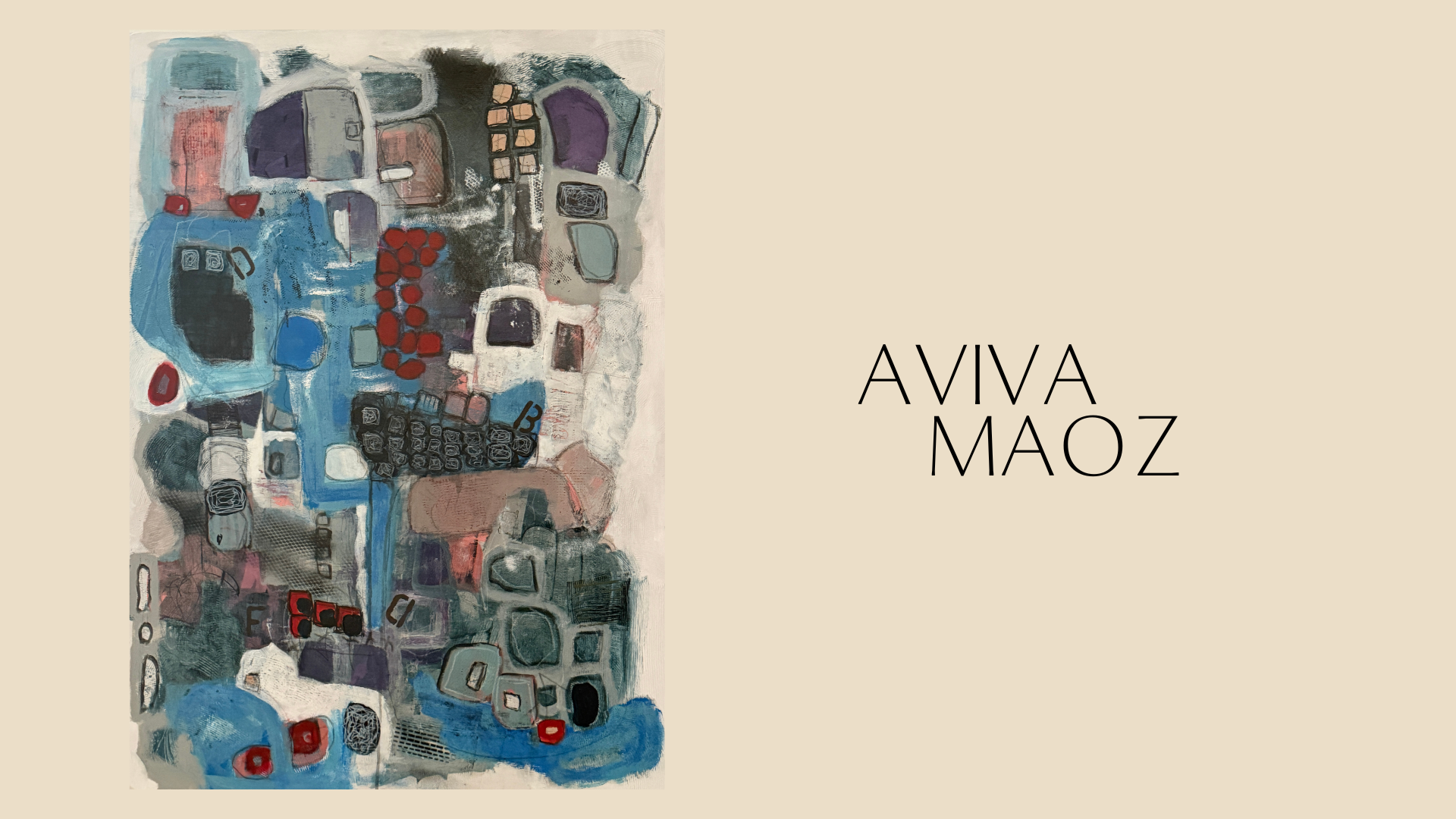 Opening Art Reception: Aviva Maoz