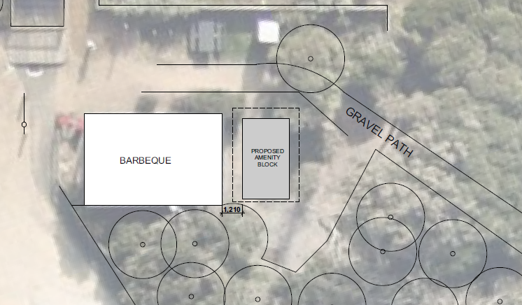 Flinders East - Proposed Amenity Construction