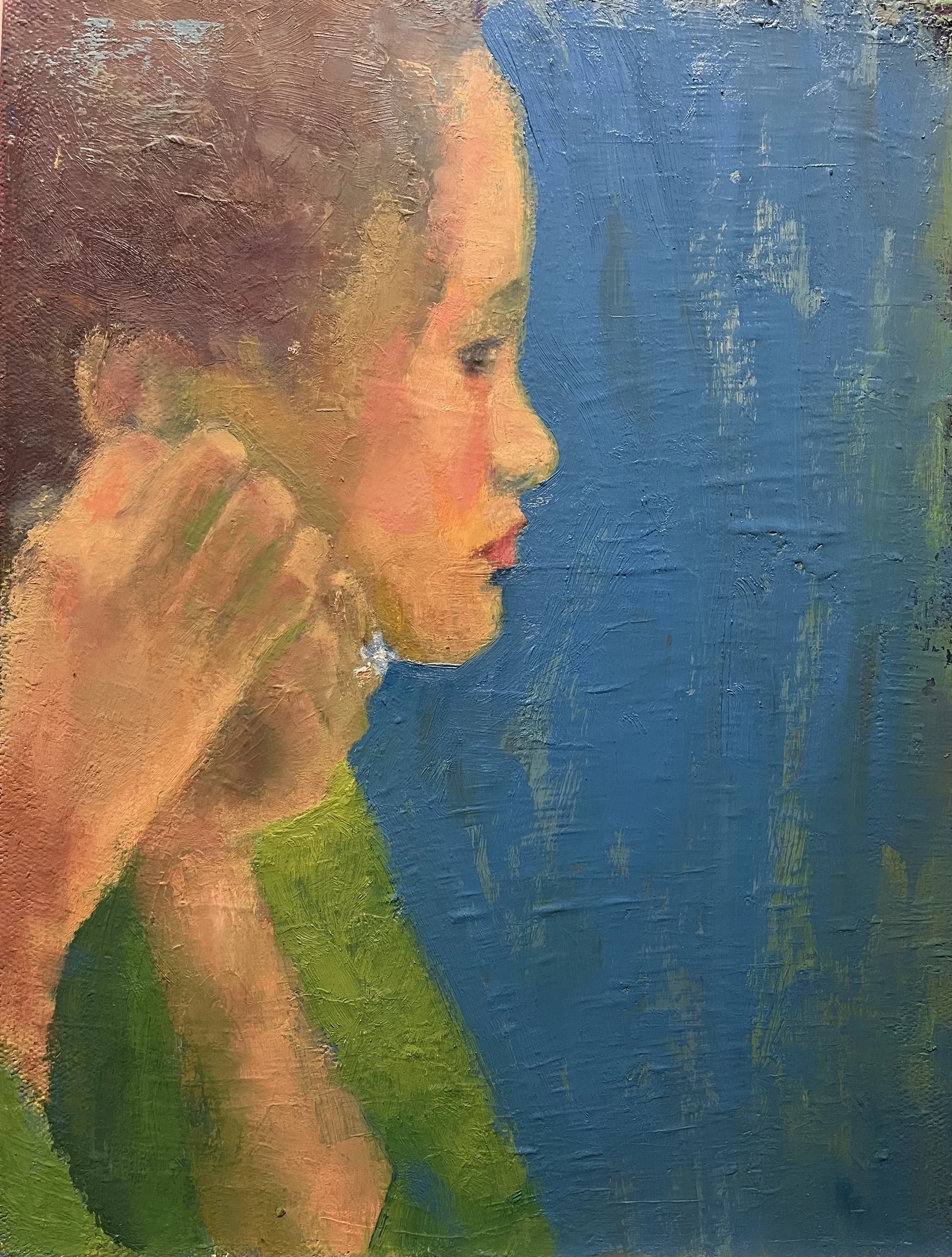 Wearing Jewelry, Self-portrait