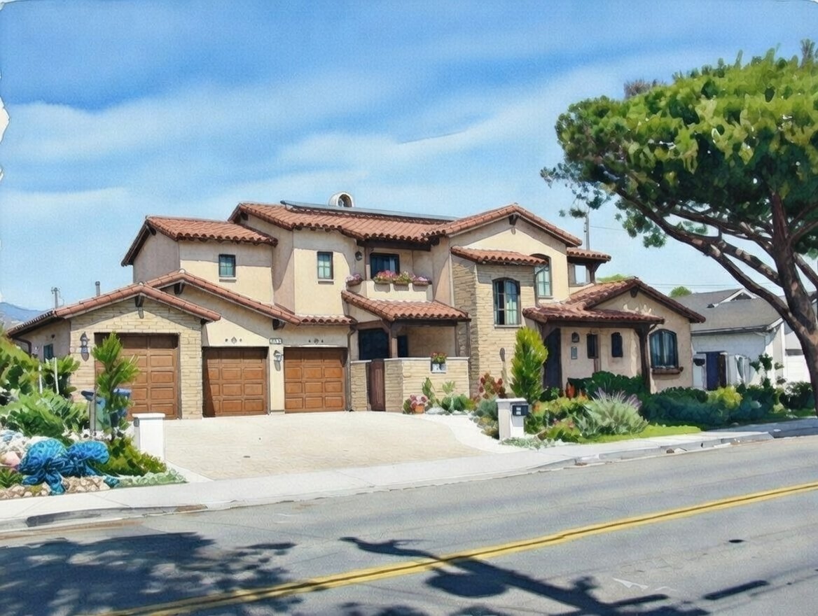 Carpinteria Spanish Home, California