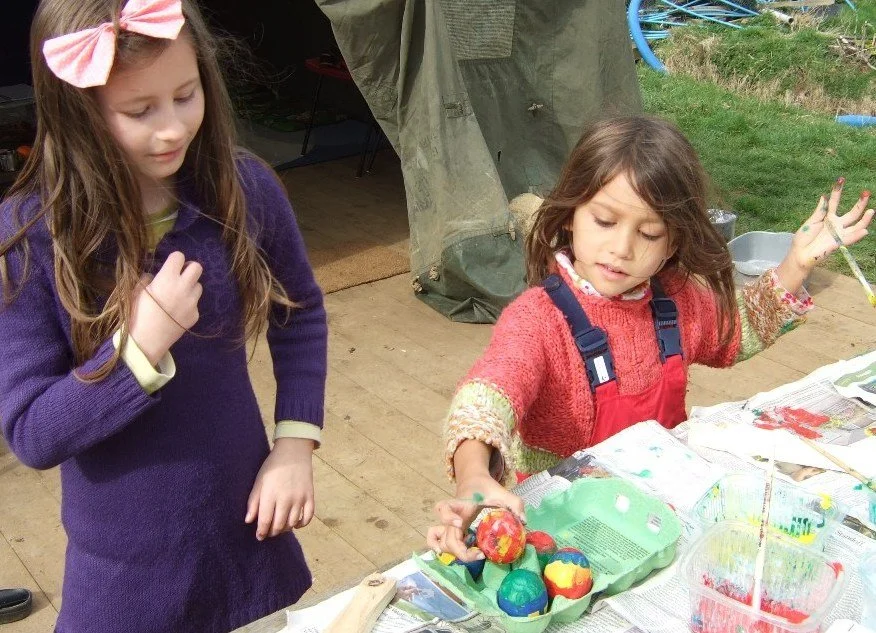 Spring Equinox at Wood Whisperers Forest School group