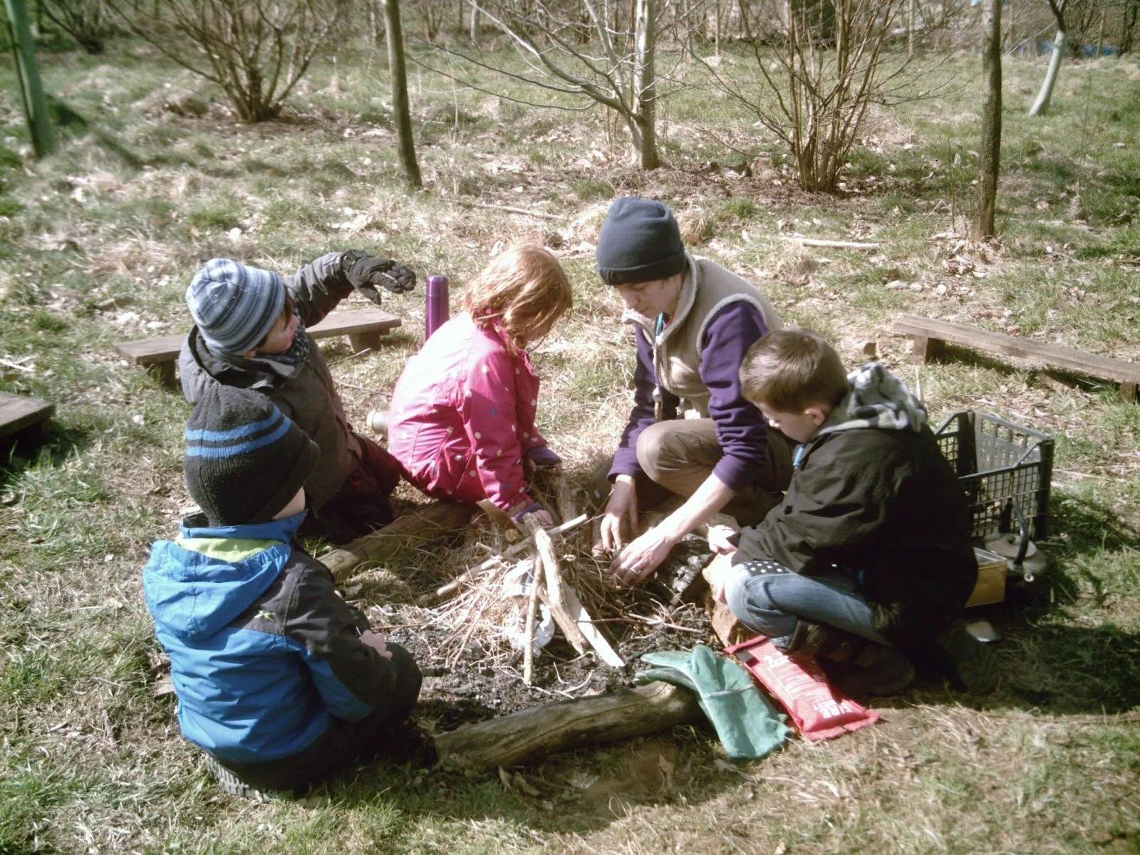 Easter Holiday Forest School.