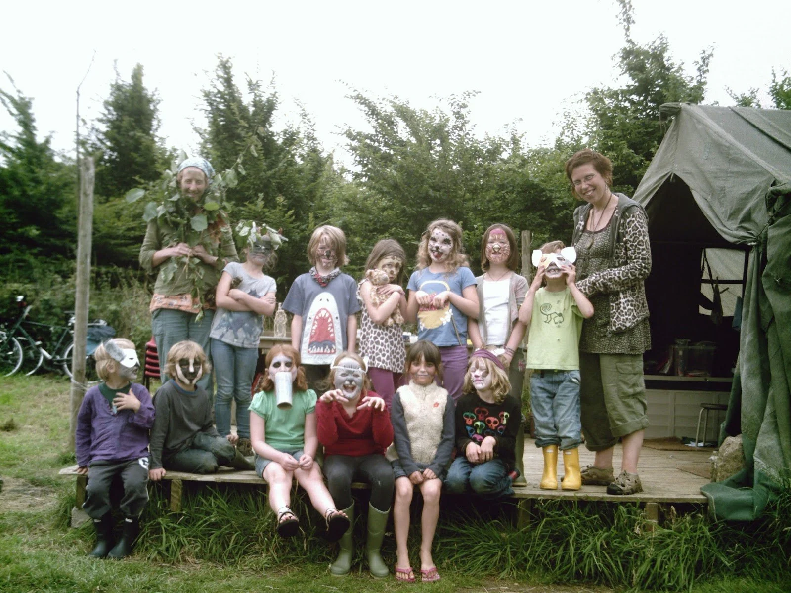 Summer down at Vallis Veg in Frome