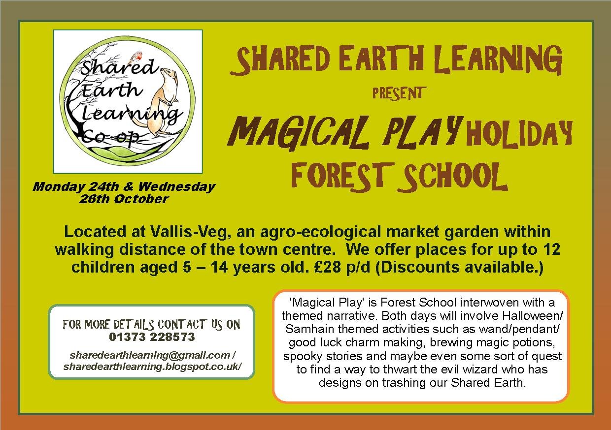 HALF-TERM FOREST SCHOOL SESSIONS