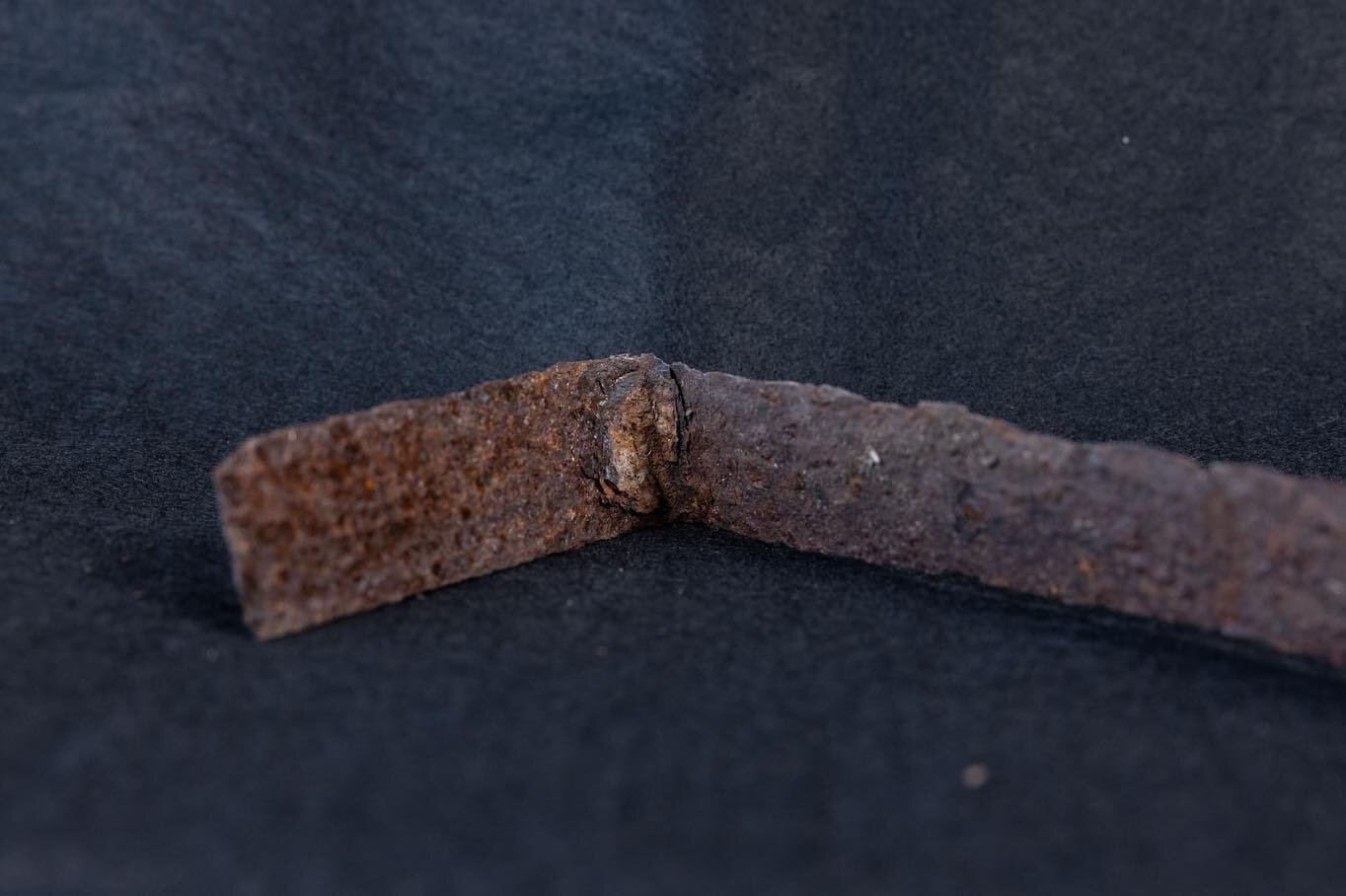 #FridayFind - Wrought Iron Tie-rod!

Now this may just look like a rusty piece of metal to you, but it actually has an important story to tell. 

This artefact is a wrought iron tie-rod. It is also sometimes referred to as a brick strap. Tie-rods wer
