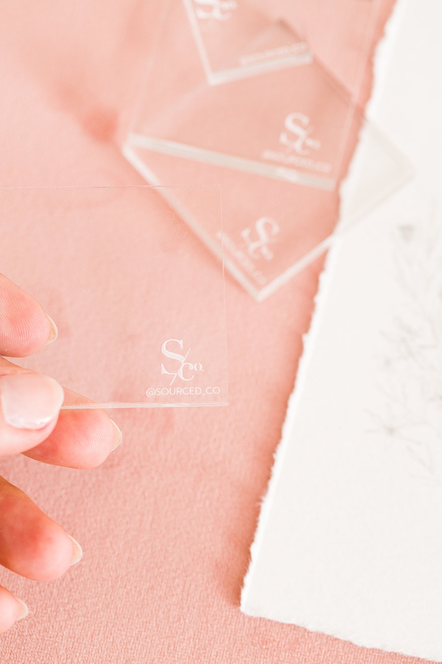 New to The Shop! Acrylic Styling Blocks for Flat Lays