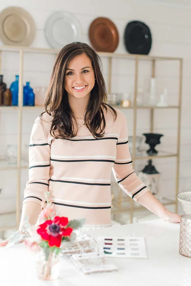 How Exhale Events Used Our Styled Stock on Their Website