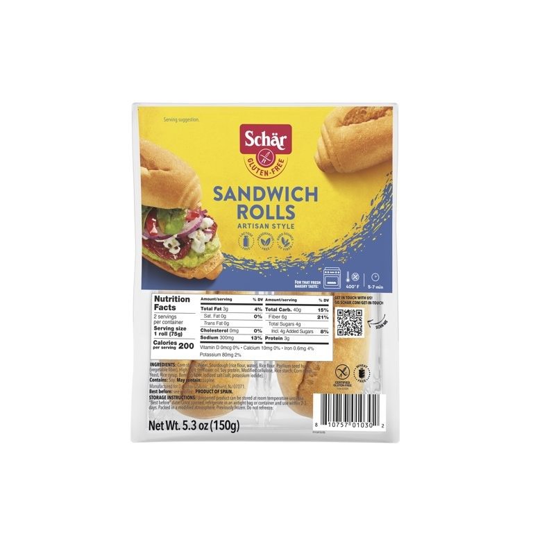 Sandwich rolls
