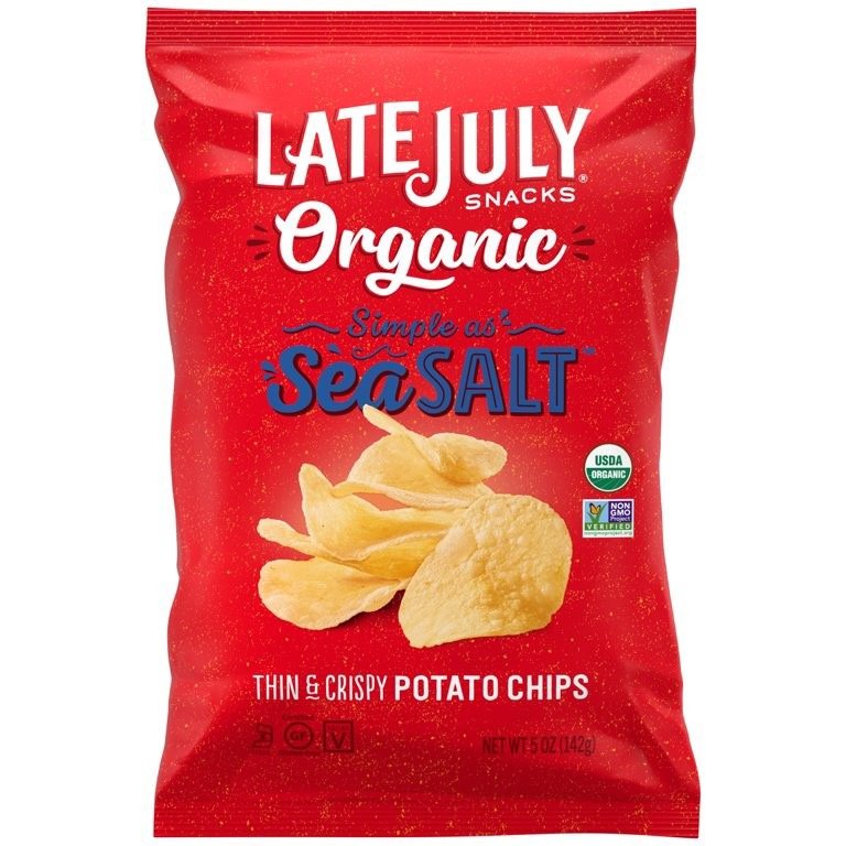 Organic potato chips 
