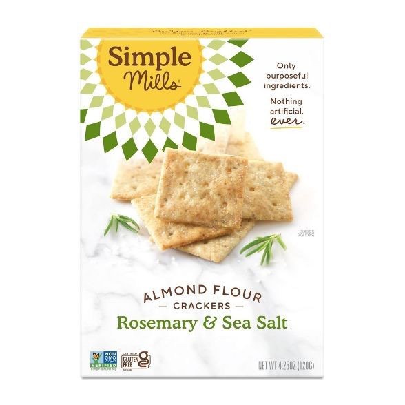 Rosemary & sea salt crackers