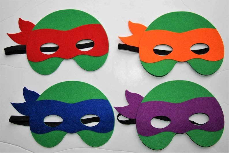 Ninja turtle masks
