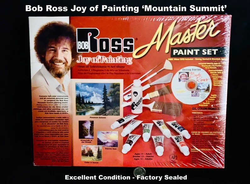 Bob Ross paint set￼