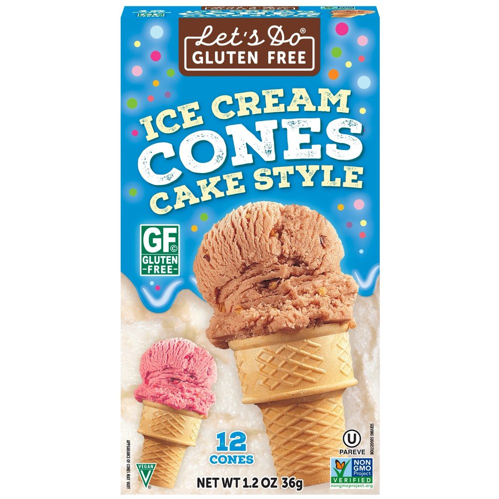 GF Ice Cream Cones