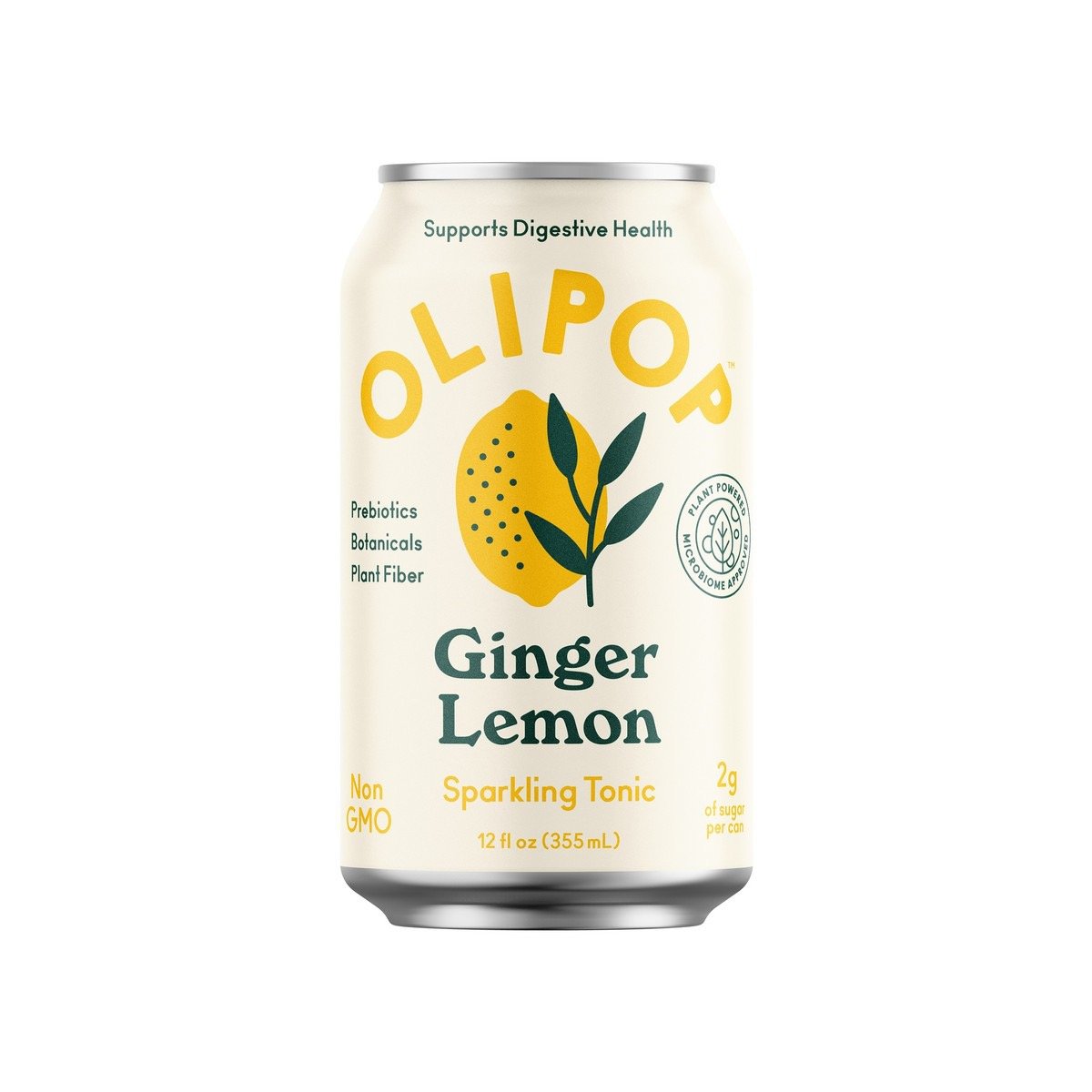 Ginger sparkling soda